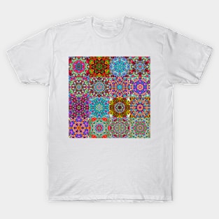 Kaleidoscope collage 1 T-Shirt